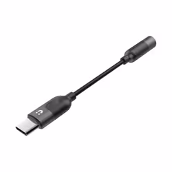 UNITEK M1204A, Noir, USB C, 3,5mm, 0,1 m, Mâle, Femelle