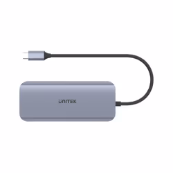 UNITEK D1026B station d'accueil USB 3.2 Gen 1 (3.1 Gen 1) Type-C Gris