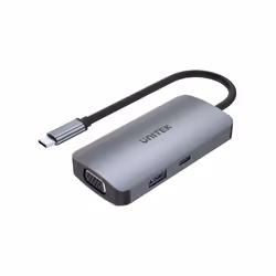 UNITEK P5 Trio, USB 3.2 Gen 1 (3.1 Gen 1) Type-C, 100 W, Gris, HDMI, USB 3.2 Gen 1 (3.1 Gen 1) Type-A, USB 3.2 Gen 1 (3.1 Gen ...