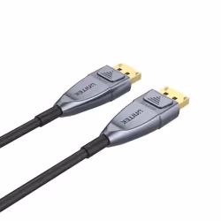 UNITEK C1616GY câble DisplayPort 10 m Noir, Gris