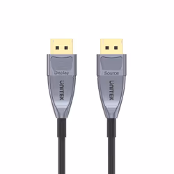 UNITEK C1616GY câble DisplayPort 10 m Noir, Gris