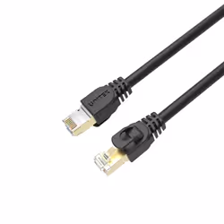 UNITEK C1808HBK, 0,5 m, Cat7, S/FTP (S-STP), RJ-45, RJ-45