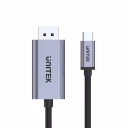 UNITEK V1409A changeur de genre de câble USB-C DisplayPort Noir, Gris