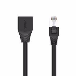 UNITEK C1896BK-2M câble de réseau Noir Cat6 S/UTP (STP)