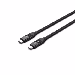 UNITEK C14100BK-0.8M, 0,8 m, USB C, USB C, USB4 Gen 2x2, 40 Gbit/s, Noir
