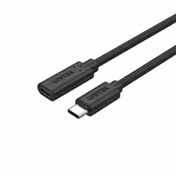 UNITEK C14086BK-1.5M, 5 m, USB C, USB C, USB 3.2 Gen 2 (3.1 Gen 2), 10000 Mbit/s, Noir