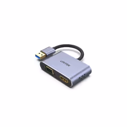UNITEK V1304A, 0,15 m, USB Type-A, HDMI + VGA (D-Sub), Mâle, Femelle, Droit