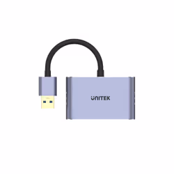 UNITEK V1304A câble vidéo et adaptateur 0,15 m USB Type-A HDMI + VGA (D-Sub) Gris