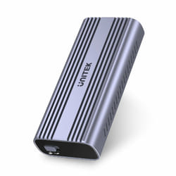 UNITEK S1226A Boîtier de disques de stockage Enceinte ssd Noir, Gris M.2