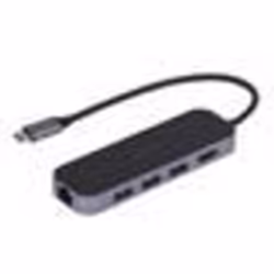 Hub USB-C - UNITEK - 3 ports USB-A - RJ-45 - HDMI 4K - Alimentation PD100W