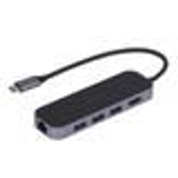 Hub USB-C - UNITEK - 3 ports USB-A - RJ-45 - HDMI 4K - Alimentation PD100W