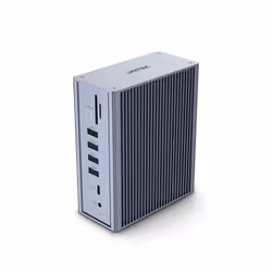 UNITEK uHUB Prime 15, Avec fil, USB 3.2 Gen 1 (3.1 Gen 1) Type-C, 60 W, Noir, MicroSD (TransFlash), SD, 5 Gbit/s