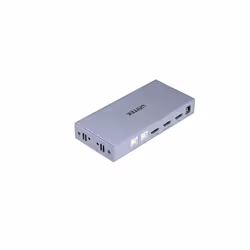 UNITEK V307A commutateur écran, clavier et souris Gris