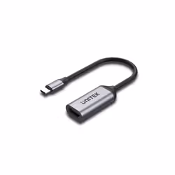 UNITEK V1420A, 0,15 m, USB Type-C, HDMI, Mâle, Femelle, Droit