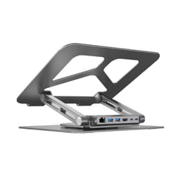 UNITEK D1109A Support de livres Supports de Laptop Gris 17"