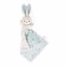 Doudou lapin bouquet dagrumes - Kaloo - Carré douceur - 18 cm - Naissance - Bleu - Mixte