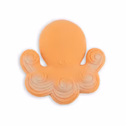 Kaloo Petit Calme - Anneau De Dentition Poulpe - Orange - 10cm, Garçon/Fille
