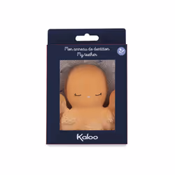 Kaloo Petit Calme - Anneau De Dentition Poulpe - Orange - 10cm