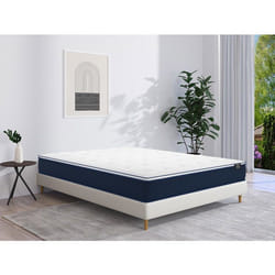 Vente-unique - Matelas 160 X 200 Cm Ressorts Ensachés Et Surmatelas Intégré Ép.24cm - Altier De Ysmée