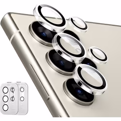 Protecteur dobjectif - ESR - Samsung Galaxy S24 Ultra - Verre trempé - Lot de 2 - Transparent