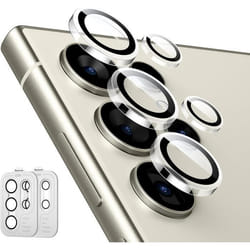 Protecteur dobjectif - ESR - Samsung Galaxy S24 Ultra - Verre trempé - Lot de 2 - Transparent