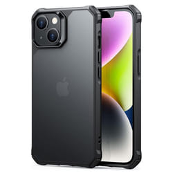 Coque téléphone - ESR - Air Armor - Noir Givré - Technologie AirCushion - iPhone 14 Plus