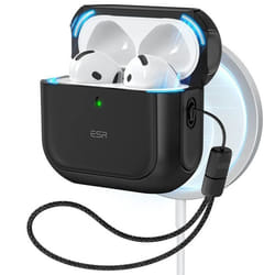 Coque - ESR - AirPods 4 - Hybride - Protection optimale - Design élégant - Noir