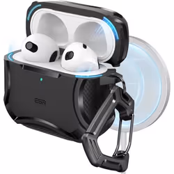 Coque AirPods 4 - ESR - HaloLock - Compatible MagSafe - Protection Anti Chute - Noir