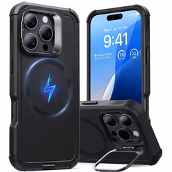 Coque - ESR - Cyber Armor Kickstand - Noir - Protection optimale - Design élégant - Robuste
