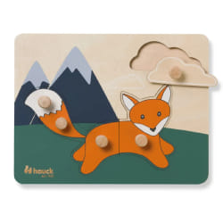 Hauck Puzzle Sort Fox Puzzle magnétique 5 pièce(s) Animaux
