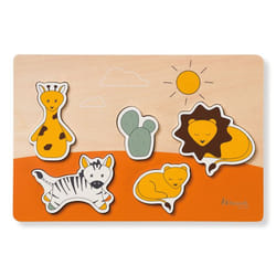 Hauck Puzzle Fit Safari Puzzle magnétique 5 pièce(s) Animaux