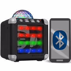 iDance Mini Cube 3 Noir 3 W