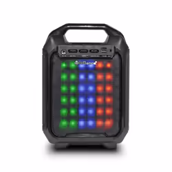 iDance Party Box BLASTER 10, 10,2 cm, 20 W, Avec fil &amp;sans fil, Noir, Acrylonitrile-Butadiène-Styrène (ABS), Rotatif