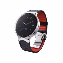 Alcatel OneTouch Watch 3,1 cm (1.22") TFT Numérique 240 x 204 pixels Noir, Acier inoxydable