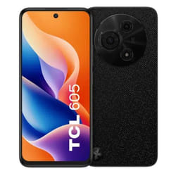 TCL 605 17 cm (6.7") Double SIM Android 15 4G USB Type-C 8 Go 256 Go 5200 mAh Noir