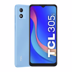 TCL 305i, 16,6 cm (6.52"), 2 Go, 32 Go, 13 MP, Android 11 Go Edition, Bleu