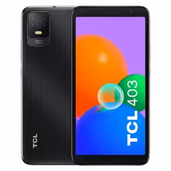 TCL 403, 15,2 cm (6"), 2 Go, 32 Go, 8 MP, Android 12 Go Edition, Noir