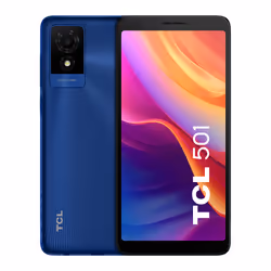 TCL 501, 15,2 cm (6"), 2 Go, 32 Go, 5 MP, Android 14 Go edition, Bleu