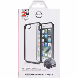 ITSKINS ITSVENUMIP7BP coque de protection pour téléphones portables Noir, Transparent