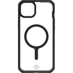 Coque Renforcée - Itskins - iPhone 15 - Noir transparent - MagSafe - Résistante aux chutes 3m