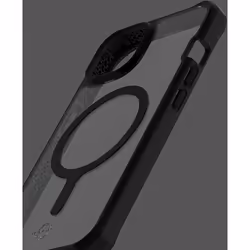 ITSKINS ITHYBSOLMAGIP14MBK coque de protection pour téléphones portables Noir, Transparent