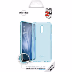 ITSKINS ITSPECLEAROPRENOLB coque de protection pour téléphones portables Bleu