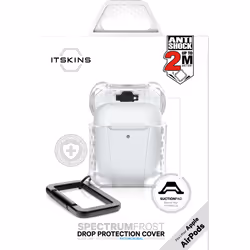 ITSKINS ITSPECLEARAIRPODSTR coque de protection pour téléphones portables Transparent