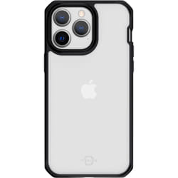 ITSKINS ITHYBRISOLIDIP14PMBK coque de protection pour téléphones portables Noir, Transparent