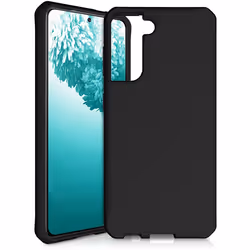 ITSKINS ITFERONTERRAGS21PB, Samsung G S21+ 5G, Noir