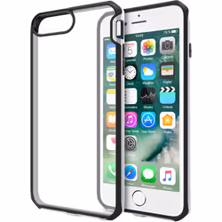 ITSKINS ITSVENUMIP7SB, iPhone SE (2020)/8/7/6S/6, Noir, Argent, Transparent