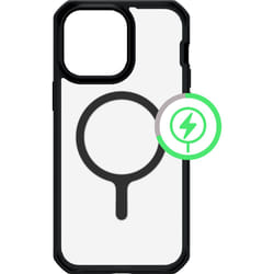 ITSKINS ITHYBSOLMAGIP14PMBK coque de protection pour téléphones portables Noir, Transparent