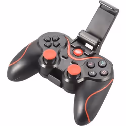 T3 Contrôleur-Manette de Jeu Bluetooth Sans fil avec Support Réglable pour Smartphone Android - Tablette - Smart TV - TV Box  ...