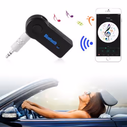 XCSOURCE Mini Récepteur Bluetooth Voiture Kits Mains Libres sans fil Adaptateur prise 35 mm Musique pour la Maison-Système Au ...