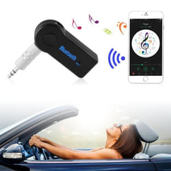 XCSOURCE Mini Récepteur Bluetooth Voiture Kits Mains Libres sans fil Adaptateur prise 35 mm Musique pour la Maison-Système Audio…